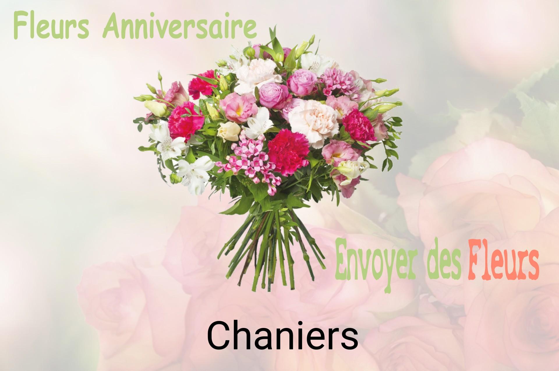 Bouquet de fleurs d’anniversaire livré à Chaniers